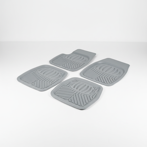 Tapis de sol de voiture universels en PVC et caoutchouc noir de haute qualité, ensemble complet 4/5 pièces toutes saisons pour véhicules - Product Image 4