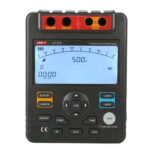 UNI-T Ut512 2500V Hoogspanningsisolatieweerstandstester Met Analoge Staafdiagram