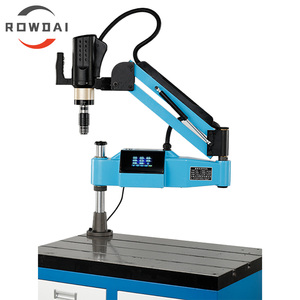 เครื่องต๊าปเกลียวอัตโนมัติแบบเซอร์โวไฟฟ้า M6-M36 พร้อมแขนยืดหยุ่น - Product Image 1