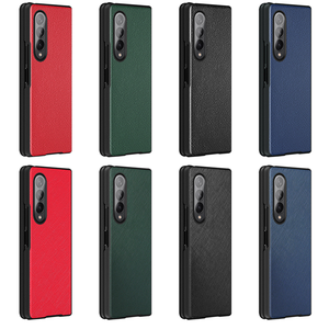 เคสโทรศัพท์สำหรับ Samsung Galaxy Z Z Fold3 <span class=keywords><strong>Fold2</strong></span> 5G พับได้บางเฉียบลายลิ้นจี่พับได้2 3 - Product Image 1