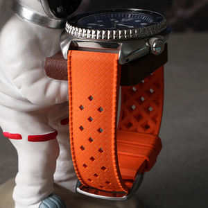 שחרור מהיר fkm גומי רצועת שעון עבור קומעות בסגנון 20 מ "מ 22 מ" מ שעון החלפת רצועה עבור גברים נשים - Product Image 5