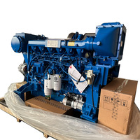 Moteur diesel marin WEICHAI WP13 authentique WP13C500-18E220 500 ch Moteur de bateau