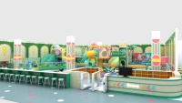 Equipo de Juego con Certificación CE, Materiales Ecológicos, Seguridad Infantil, Construcción Duradera, Área de Juegos Interior Comercial de Alto Tráfico