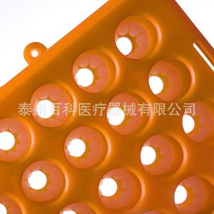 <b>Plastic</b> Centrifuge <b>Tube</b> Rack 18mm 50 Well Multi Functional Test <b>Tube</b> Rack PP Material - Product Image 4