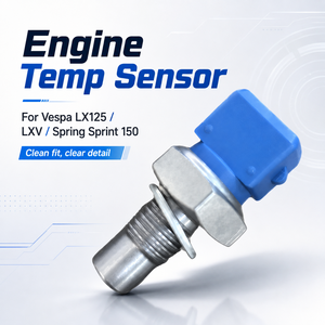 Sensore di Temperatura dell'Acqua per <span class=keywords><strong>Vespa</strong></span> Primavera Sprint S 50 <span class=keywords><strong>125</strong></span> 150 946 4T <span class=keywords><strong>3V</strong></span> LT125 LX125 LXV125 LXV150 LX150 LT150 58273R 875168 - Product Image 1