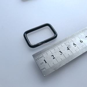 Fábrica personalizada superventas accesorios de Metal rectángulo Metal cuadrado cinturón hebilla <span class=keywords><strong>Dee</strong></span> D anillo hebilla - Product Image 4