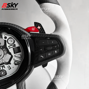 BMW 2 3 4 5 6 Serisi G Serisi 2018-2022 Özel Karbon Fiber Direksiyon Simidi - Product Image 4