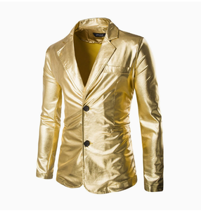 <span class=keywords><strong>Blazer</strong></span> Monopetto Elegante da <span class=keywords><strong>Uomo</strong></span> OEM ODM, Giacca da <span class=keywords><strong>Completo</strong></span> Slim Fit con Chiusura a Bottoni, Abbigliamento Formale Versatile per <span class=keywords><strong>Uomo</strong></span> - Product Image 1