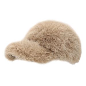 หมวกเบสบอลลายใหม่ ผ้าพลัฌ อุ่นสบาย แฟชั่นกลางแจ้ง แมทช์ได้กับทุกชุด ป้องกันแสงแดด - Product Image 2