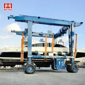 50 Ton 100 Ton 300 Ton 500 Ton 800 Ton Yacht Crane Boat Travel Lift Hoist Crane With Diesel Engine