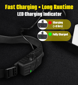 Linterna <span class=keywords><strong>Frontal</strong></span> Impermeable USB Recargable con Batería 18650 y Lámpara LED COB - Product Image 4