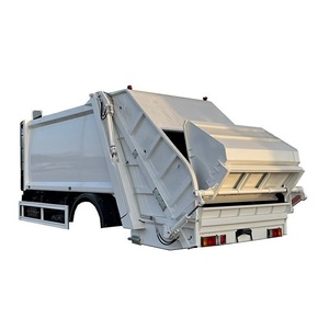 Factory Customized 7-15 Cubic Compressed Garbage Truck Body New Garbage Truck Compactor with <b>Bin</b> Lifter - Product Image 1