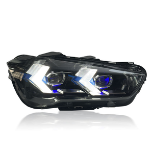 SJC Auto Snake Eyes faro di illuminazione per <span class=keywords><strong>BMW</strong></span> <span class=keywords><strong>X1</strong></span> <span class=keywords><strong>F48</strong></span> F49 2016 - 2019 nuovo aggiornamento luci anteriori Laser di alta qualità DRL - Product Image 2