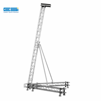 Torre de Soporte de Aluminio para Altavoces Line Array ESI Audio, Elevador de Torre para Exhibición