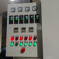 Four de séchage à revêtement en poudre contrôlé par PLC à haute température avec une puissance de 40 kW pour le traitement de surface des substrats en acier