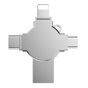 Unidad Flash USB Metálica Cuatro en Uno para Teléfono Móvil y Android, 32 GB Tipo C, Gran Capacidad 2 <span class=keywords><strong>TB</strong></span>, Ligera/OTG/USB 3.0 - Product Image 4