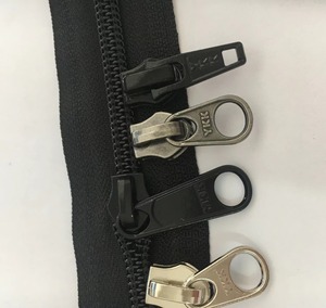 YKK Stocked Plastic YKK Resin Zipper Close Fastener End For Coat