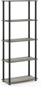 Furinno Turn-N-Tube Tubes ronds à 5 niveaux Étagère polyvalente Stockage automatique de <span class=keywords><strong>cd</strong></span> - Product Image 6