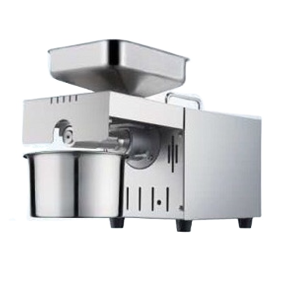 Электрическая прижимная машинка для масла для домашнего использования, автоматический контроль температуры для масляных семян/арахиса/кунжута/прямые продажи с завода