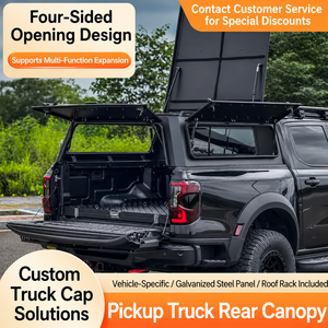 Cubierta de Aluminio Resistente Personalizable para Camioneta, con Sistema de Elevación y Cierre, Cubierta Rígida para Camioneta, Cubierta de Aleación de Aluminio para Camioneta - Product Image 1