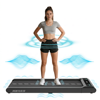 NOUVEAU Tapis de marche électrique pliable avec fonction de vibration, matériau ABS, écran LED portable, sans test de fréquence cardiaque, MOQ 100 pièces