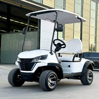 Voiturette de golf club abordable Voiture électrique 4 places Voiturettes de golf électriques confortables 4 places