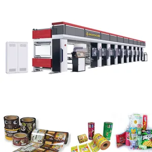 Factory Wholesale Customizable Gravure Printing Machine For Food And Beverage Factory Etc Rotogravure Printing Presses