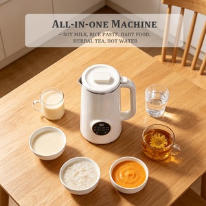 YB808 800W Máquina para Leche de <span class=keywords><strong>Avena</strong></span> y Frutos Secos 8 en 1, 1500ml, Sin Filtro, Autolimpiante, Enchufe Europeo 220-240V, Máquina Sostenible para Leche Vegetal Casera - Product Image 6