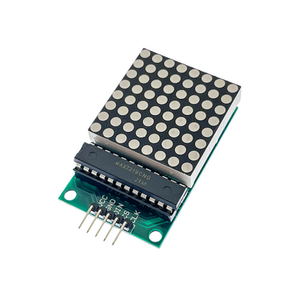 บอร์ดแสดงผลแบบ Dot Matrix 8x8 MAX7219แผงพัฒนาที่มีการควบคุมไมโครคอนโทรลเลอร์ - Product Image 2