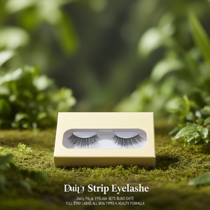 ชุดขนตาปลอมรายวัน คอลเลคชั่น Blind Date ขนตาแบบเต็มแถบ สำหรับทุกสภาพผิว สูตร K Beauty - Product Image 3