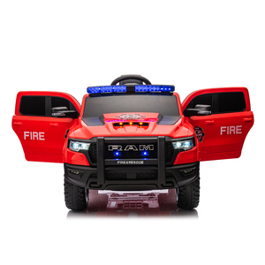Camioneta de Rescate RAM 1500 RHO con Licencia Oficial, Super Camioneta de Policía para Niños, 24V, Batería, Control Remoto, Juguete Eléctrico - Product Image 5