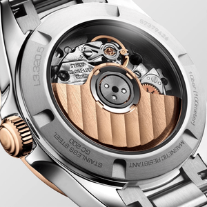 Montre mécanique automatique pour femme, bracelet en acier inoxydable, cristal saphir, résistante à l'eau, montre-bracelet classique Longinesing - Product Image 4