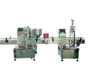 เครื่องบรรจุครีมแบบอัตโน<span class=keywords><strong>ม</strong></span>ัติหัวเดียว ขนาด 1 <span class=keywords><strong>ลิตร</strong></span> 5 <span class=keywords><strong>ลิตร</strong></span> พร้อ<span class=keywords><strong>ม</strong></span>ระบบปิดฝา - Product Image 1