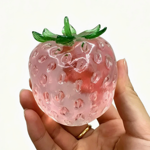 Strawberry Shape TPE Squishy <b>Toy</b> For <b>Stress</b> <b>Relief</b> Unisex Kids 2 to 4 Years Fidget Plaything Vaseline squeeze <b>toy</b> - Product Image 4