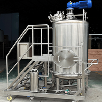 Cuve de Fermentation Automatique Chaud/Froid en Acier Inoxydable 304 de 2000L, Récipient Sous Pression avec Garantie de 5 Ans pour Ligne de Production de Bière