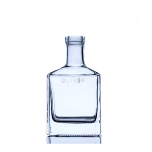 Flint Glass 50CL Square Glass Whisky Bottles <strong>Lychee</strong> <strong>Liqueur</strong> Bottle - Product Image 2