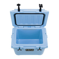 FYCE 20QT Glacière Isotherme Portable Moderne en LLDPE Rotomoulé, Isolation Thermique 5 Jours, Logo Personnalisé, Lettres de Dessin Animé, Alimentation