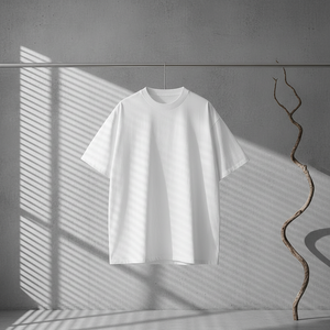 Camiseta Blanca de Algodón al por Mayor, Talla <span class=keywords><strong>3XL</strong></span>, Camiseta Extra Grande para <span class=keywords><strong>Hombre</strong></span>, Suave, 20% Algodón Peinado, Lisa, de <span class=keywords><strong>Manga</strong></span> Corta - Product Image 1