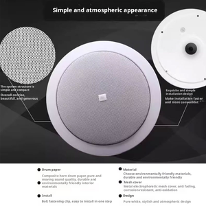 Nuevo Subwoofer de <span class=keywords><strong>Techo</strong></span> J-BLL control19CS 19CST, Subwoofer de <span class=keywords><strong>Techo</strong></span> Integrado para Cine, Apto para Supermercados y Hoteles - Product Image 4