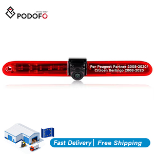 ไฟเบรกติดตั้งสูง Podofo สำหรับ Peugeot Partner/Citroen Berlingo ปี 2008-2020 กล้องมองหลังสำหรับรถยนต์ OEM/ODM - Product Image 1