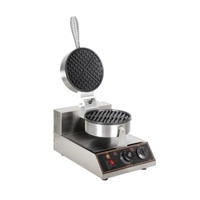 Machine à gaufres professionnelle à tête unique, antiadhésive, pour usage commercial