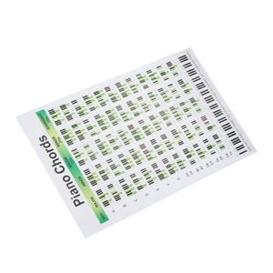 Tableau d'accords de <span class=keywords><strong>piano</strong></span> Papier d'art Tableau de doigté éducatif Affiches pour pianistes SongwritersL - Product Image 3