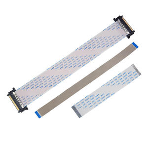 Flexible Flat <strong>Cable</strong> FFC FPC 0.5mm 1.0mm Pitch Ribbon Wire 10 Pin 20 Pin 50 Pin Connector Assembly for Screen Display - Product Image 1