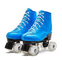 Patins à roulettes quad à LED en gros, nouveau design, avec roues lumineuses clignotantes