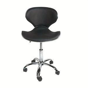 Fauteuil de pédicure en cuir avec technologie Spa, tabouret de pédicure roulant et réglable en hauteur - Product Image 1