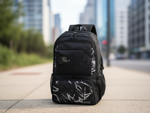 Zaino da Uomo in Tessuto Composito 20-35L con Chiusura a Cerniera, Casual per Tutte le Stagioni - Product Image 2