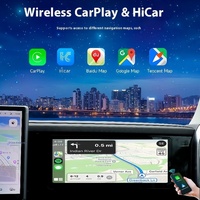 Shanghai T2 Co-Pilot 12.3 "HD Grand Écran Auto Accessoire Jet Voyageur Carplay Divertissement USB Connexion Amplificateur Fonction