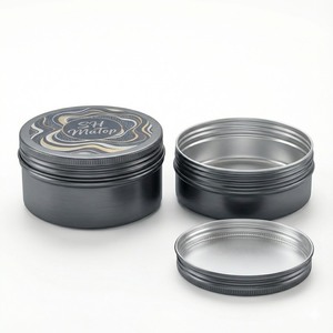 Personnalisation en gros de boîtes en aluminium plates et rondes de 50 g pour l'emballage du <span class=keywords><strong>caviar</strong></span> - Product Image 3