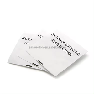 <span class=keywords><strong>DR</strong></span>防盗软EAS服装编织标签服装AM缝制标签零售磁性安全编织标签 - Product Image 3