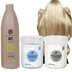 Up to 9 Level Lift Hair Bleaching Powder for Hair Dye Mild Formulation Dust Free Factory Price 500g